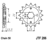 ketjuratas etu ( JT 286 ) 15z