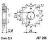 ketjuratas etu ( JT 296 ) 16z
