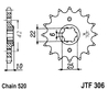 ketjuratas etu ( JT 306 ) 15z ( Mm. NX650 Dominator ´88 )