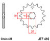 ketjuratas etu ( JT 416 ) 15z